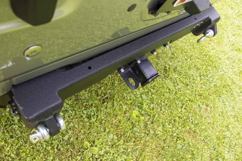 Jeep Wrangler Unlimited JLU Rear Bumper - Fishbone Offroad - Bumper Delete - Black - `18-`27